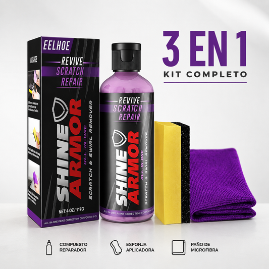 Reparador + pulidor + protector de pintura 3 en 1
