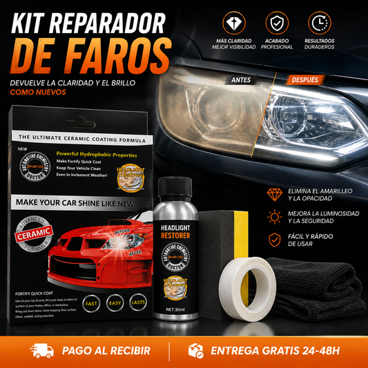 Renovador cerámico de faros