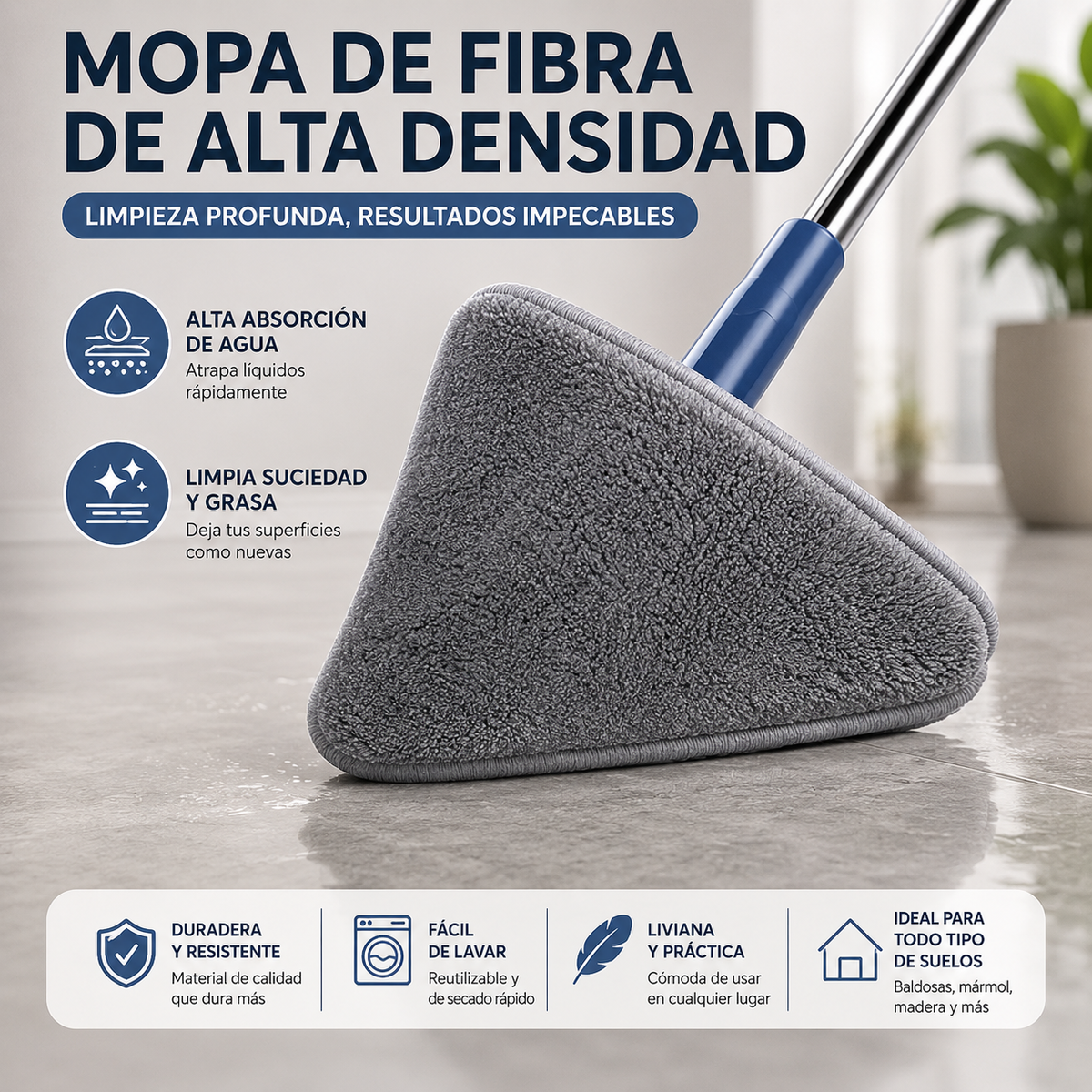 Recambio para mopa 360° – 1 unidad