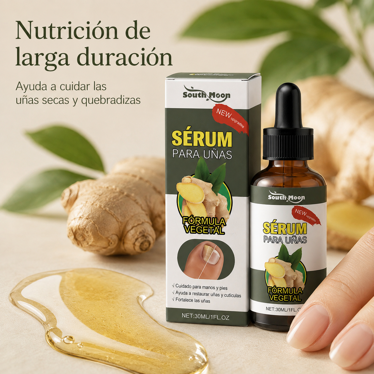 Sérum vegetal para el cuidado de las uñas – 30 ml