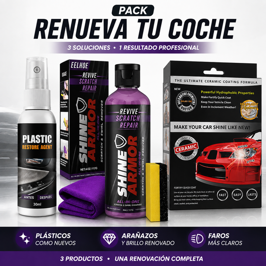 Pack Renueva tu Coche – renovación completa