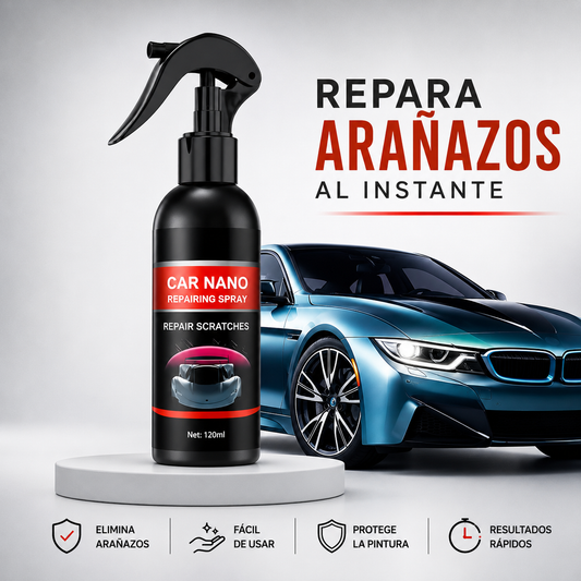 Spray renovador antiarañazos