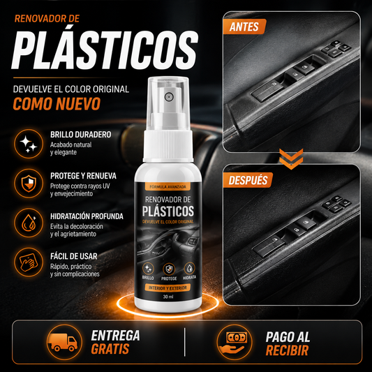 Renovador de plásticos