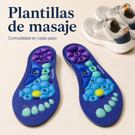 Plantillas de EVA con puntos de masaje – 1 par