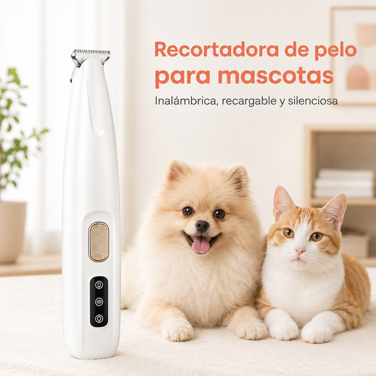 Recortadora inalámbrica para mascotas