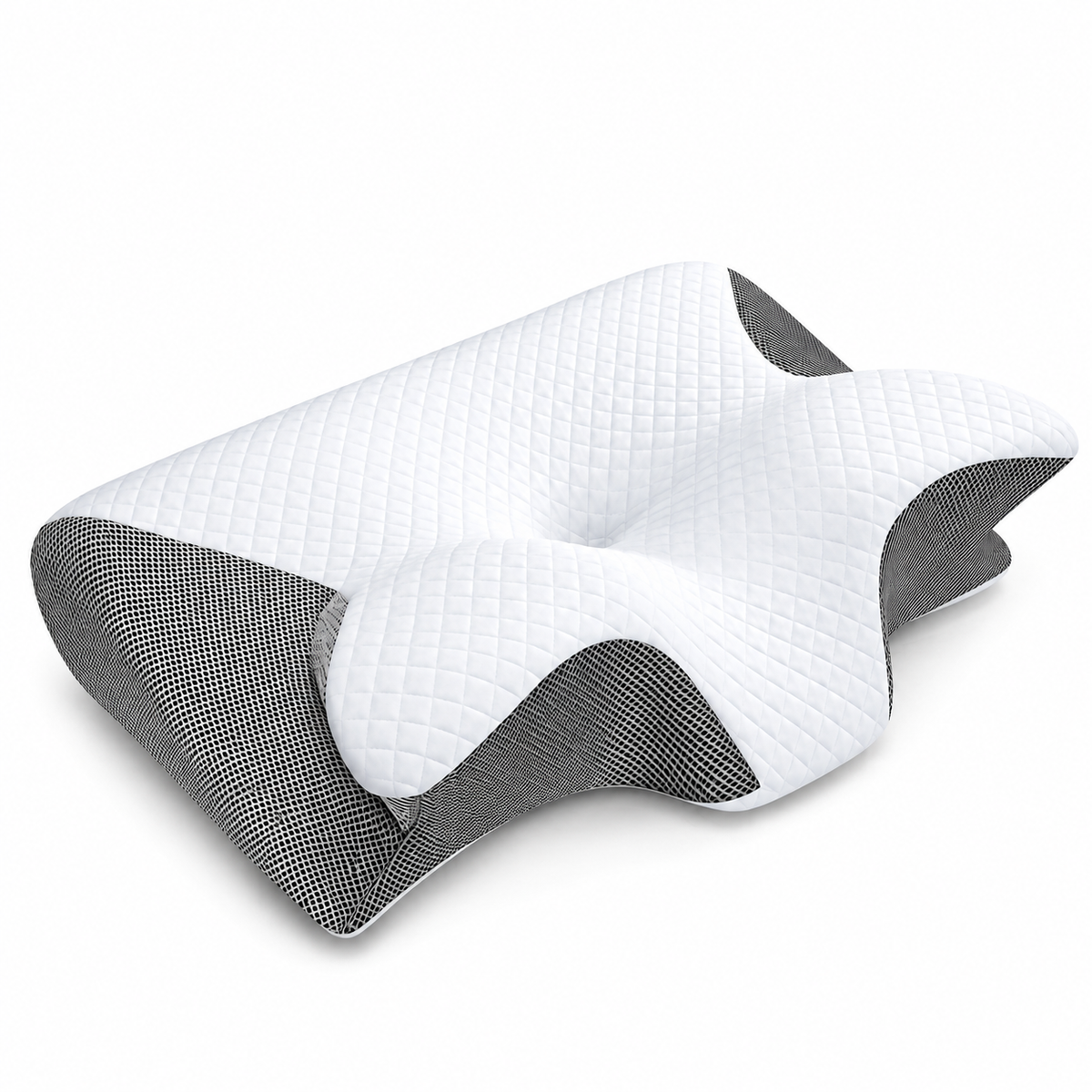 Almohada Cervical + Funda Gratis Incorporada